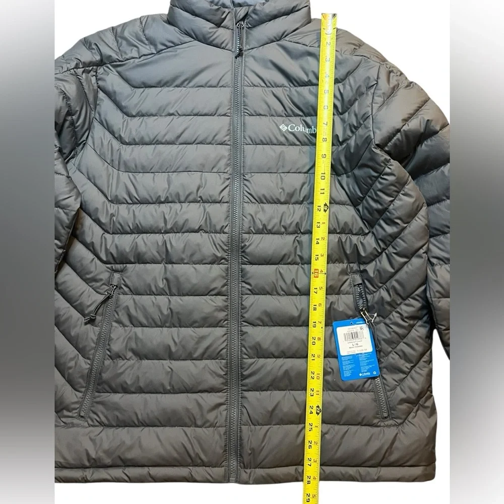 🌟SOLD🌟Columbia White Out Men’s Large Jacket Omni-Heat Thermal Reflective Lining - Picture 2 of 9